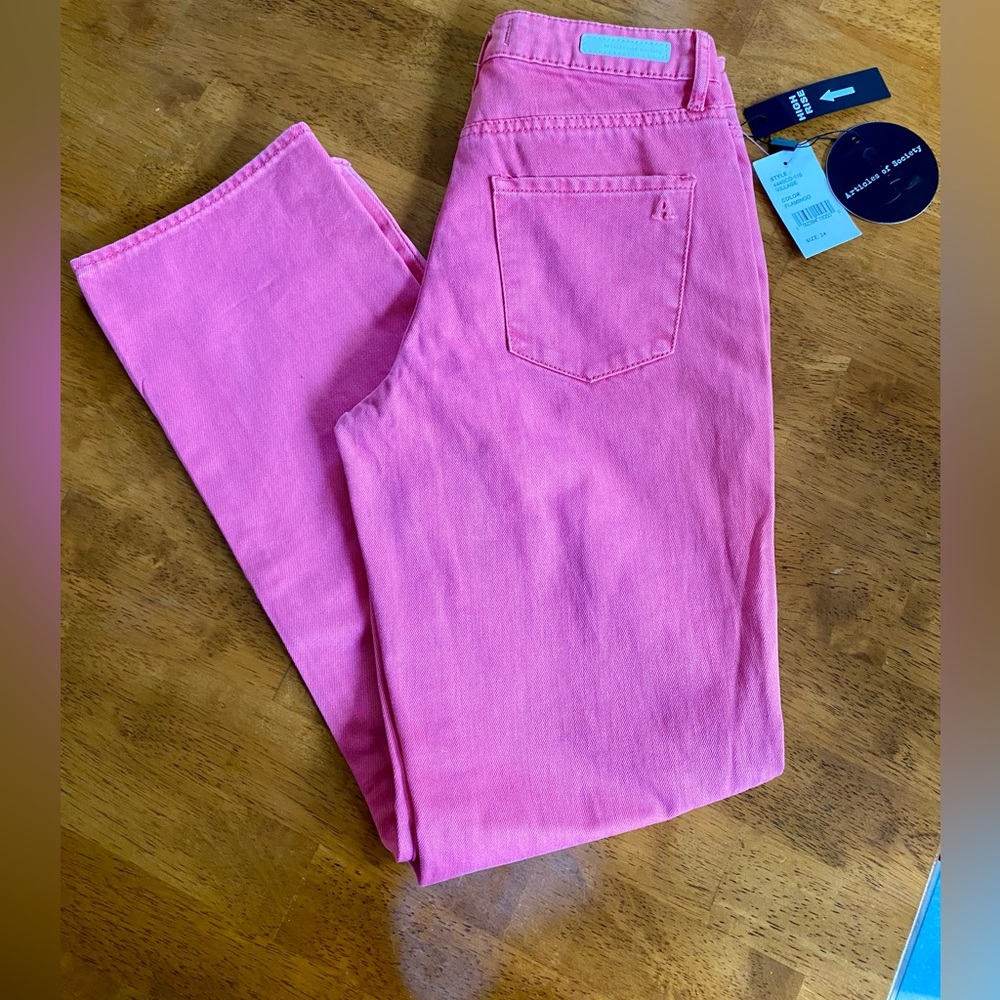 Articles of Society Pink Jeans
